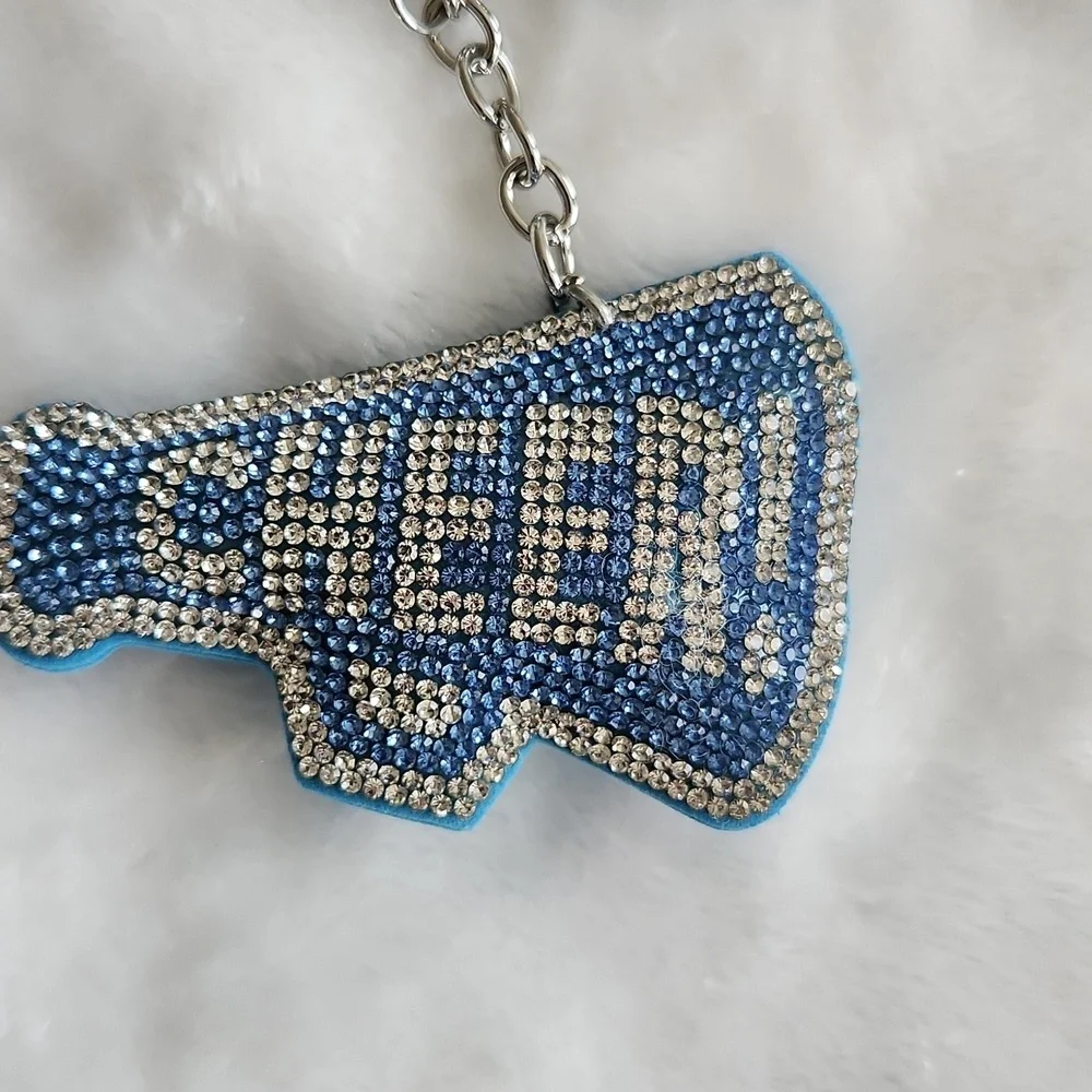Blue Cheer And Helmet Keychain Set - Picture 3 of 4
